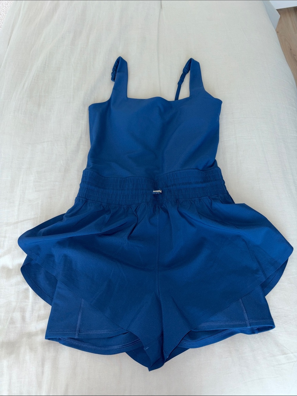 Abercrombie & Fitch Royal Blue Sleeveless Romper